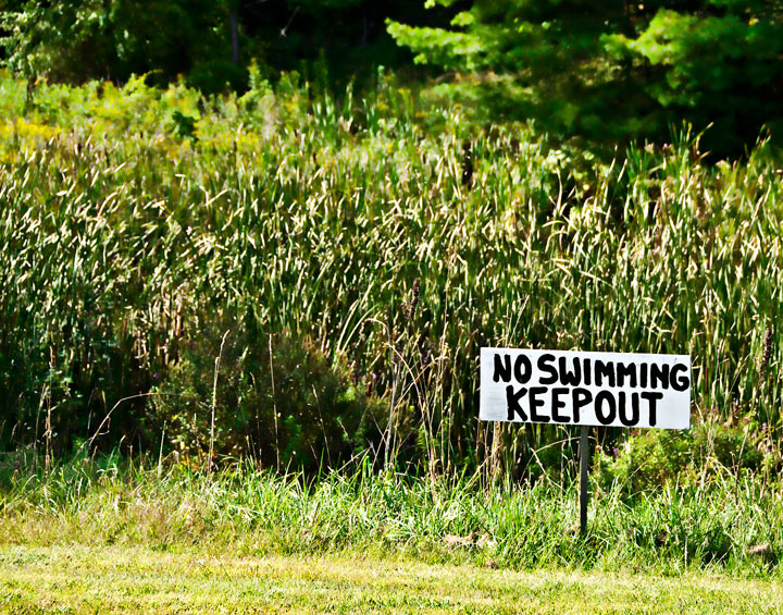 No Swimming