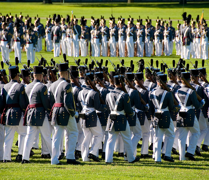 Cadets on Review