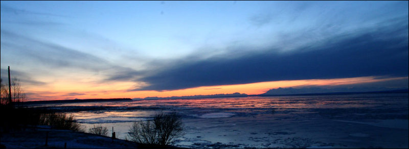 Sunset over Denali