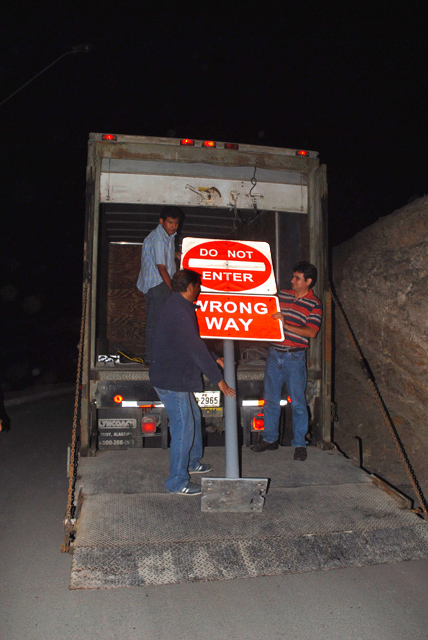 Truck & Sign