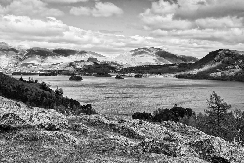 Derwent Water from the descent from Catbells