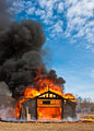 there goes the barn,,,