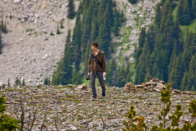 Joey L on the mountain