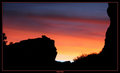 San Lorenzo Canyon at sunset