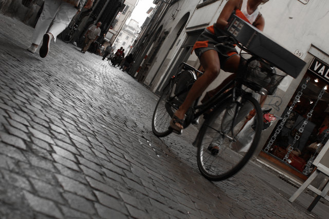 girl on bike