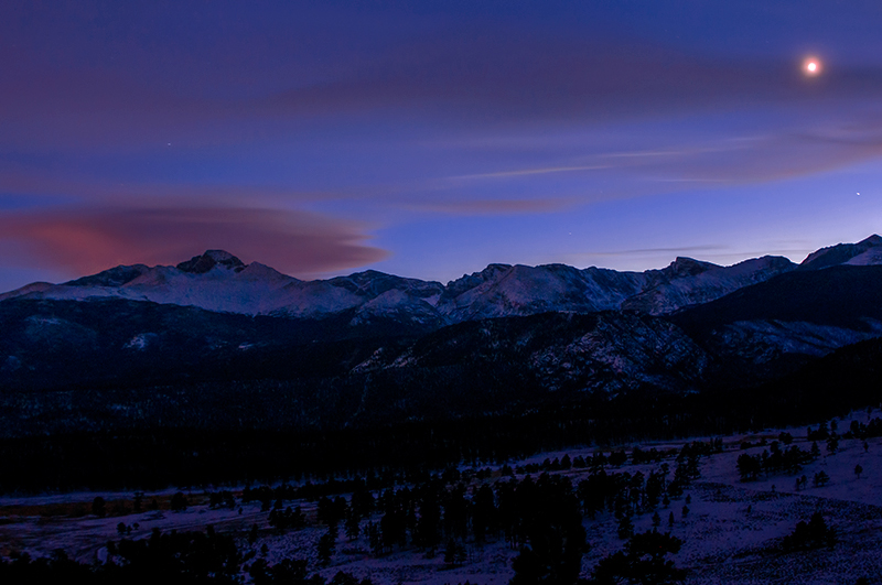 Venus Over RMNP