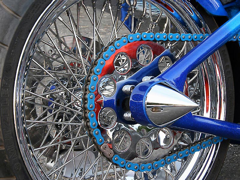 Chrome & Blue