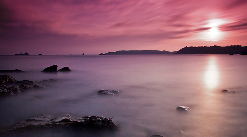 Misty Sunset