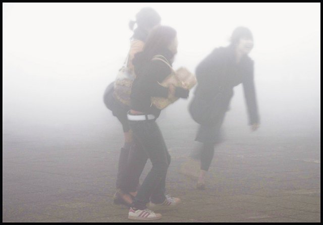 Dancing in the fog
