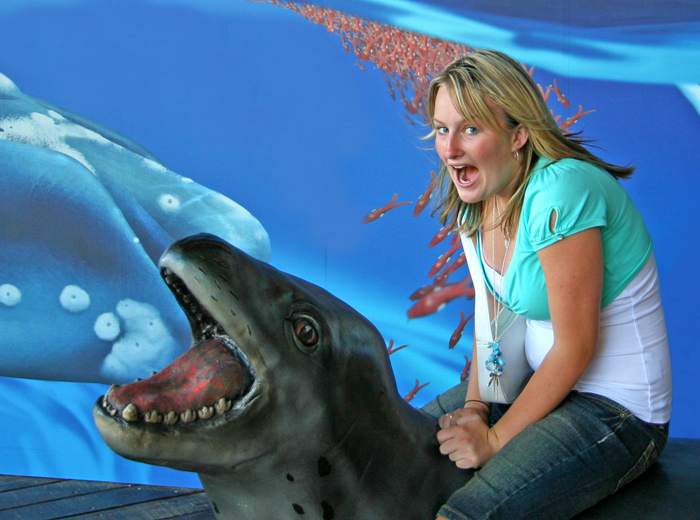 Tegan on Seal