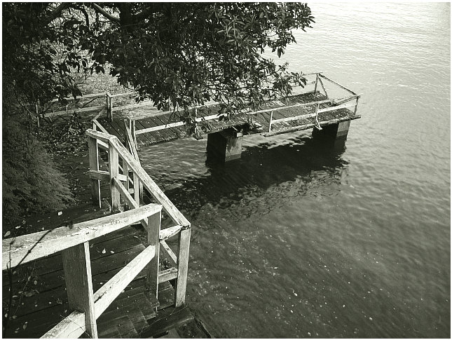 Phyllis's Dock BW.jpg