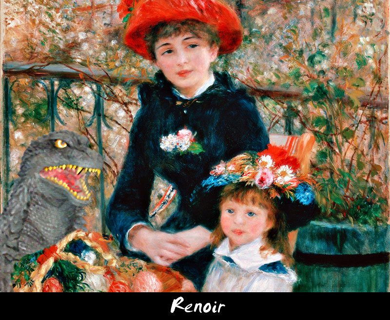 Renoir's (three) On the Terrace