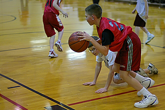 School Basketball Game