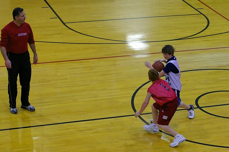 School Basketball Game