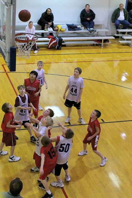 School Basketball Game