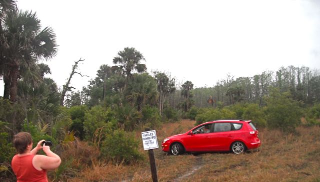 Vehicles Prohibited Beyond This Point