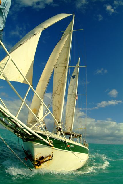 S V Wahine Sailing 2