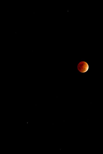 Regulus, Moon, Saturn