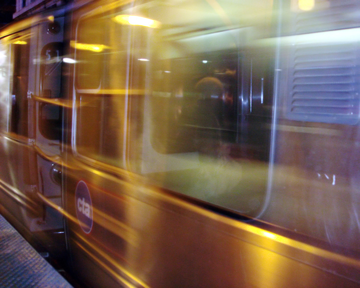 Day 24 - The Ride Home (Brown Line at Quincy)