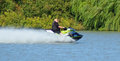White Wash of Jetski