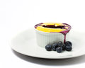 Dessert 45 - Ricotta cake with blueberries