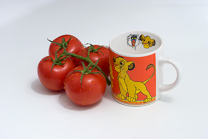 Day 26 - Cup and tomatoes