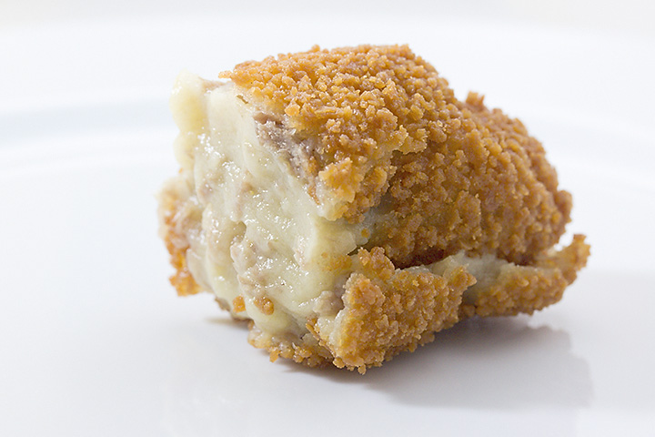 Food 28a  - The inside of a croquette.