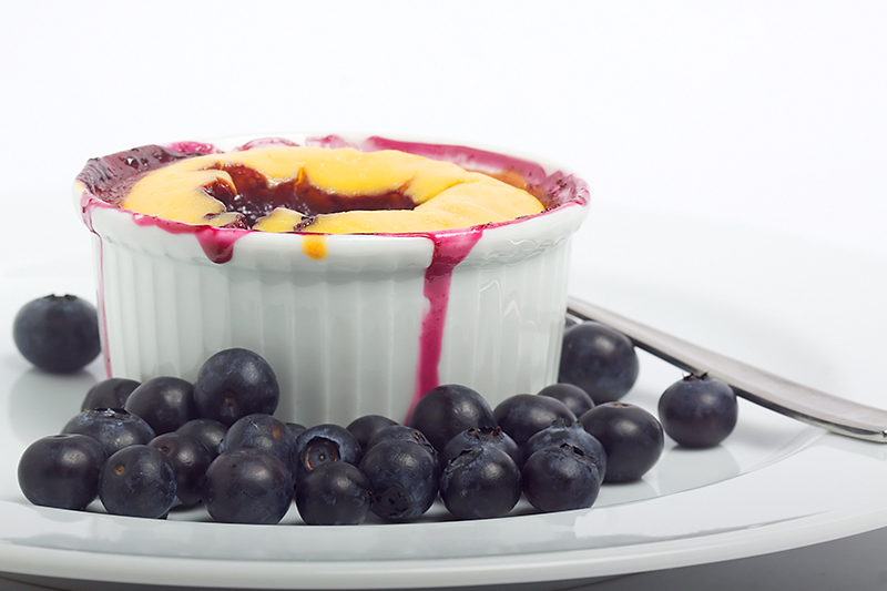Food 46 - Ricotta with blueberries
