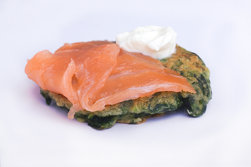 Food 47 - Spinach and salmon