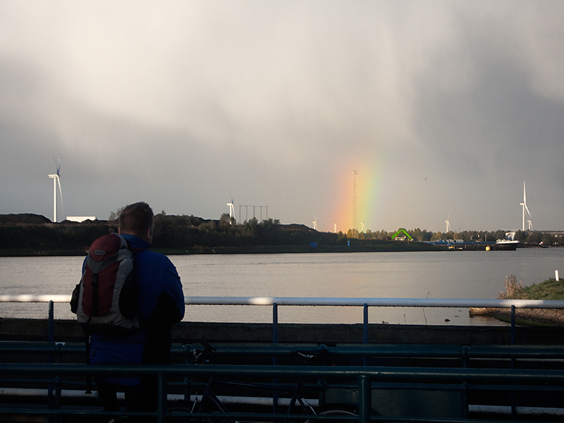 Oct 25 - Rainbow post