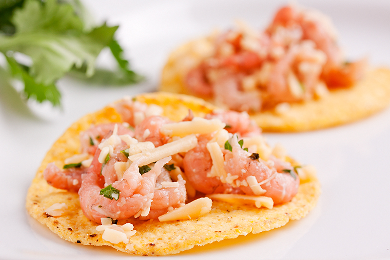 Food 49 - Nacho chips with shrimps
