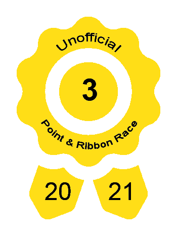 3th place Unofficial Point and Ribbon Ribbon race 2021