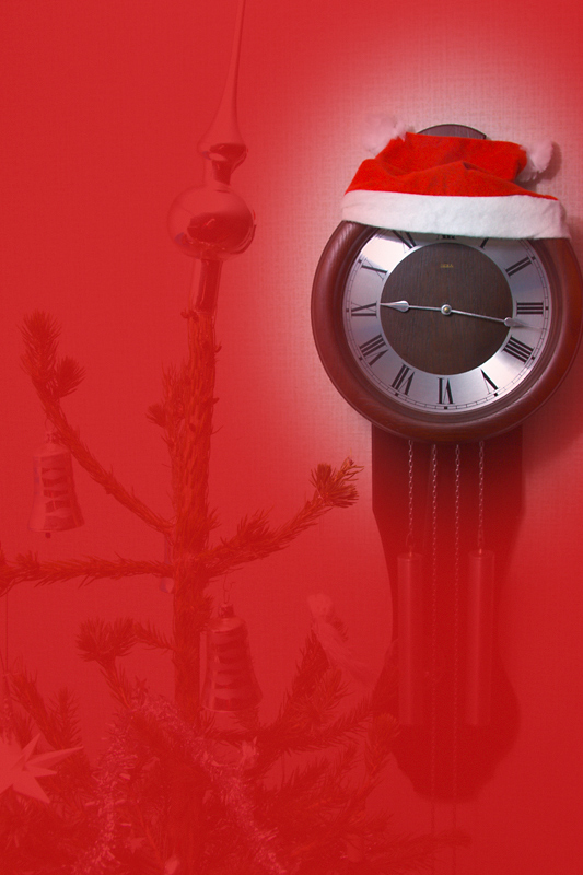 Dec 27 - Christmas clock