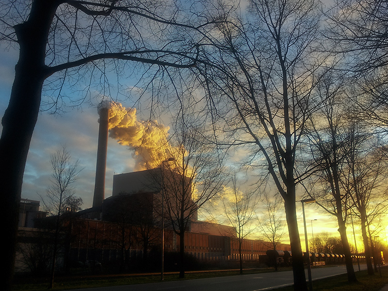 Jan 09 - Sun and smoke