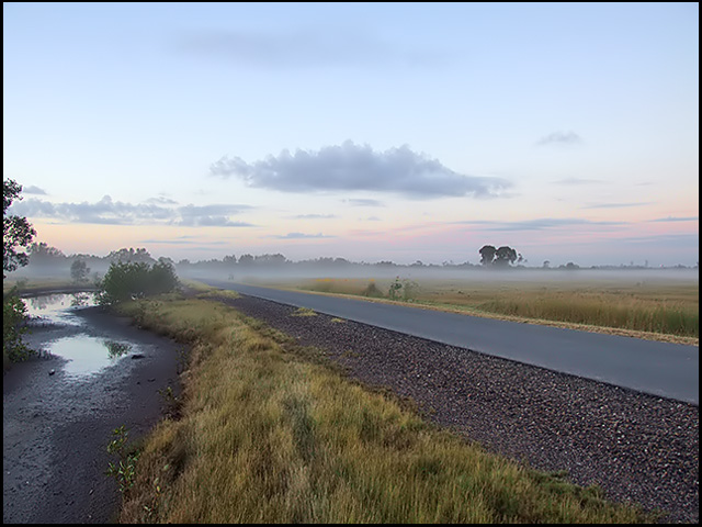Morning road