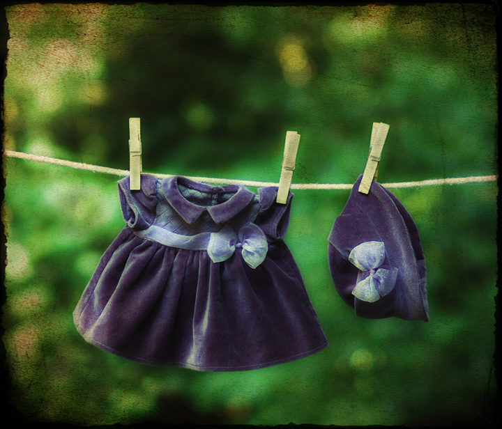 purple clothesline