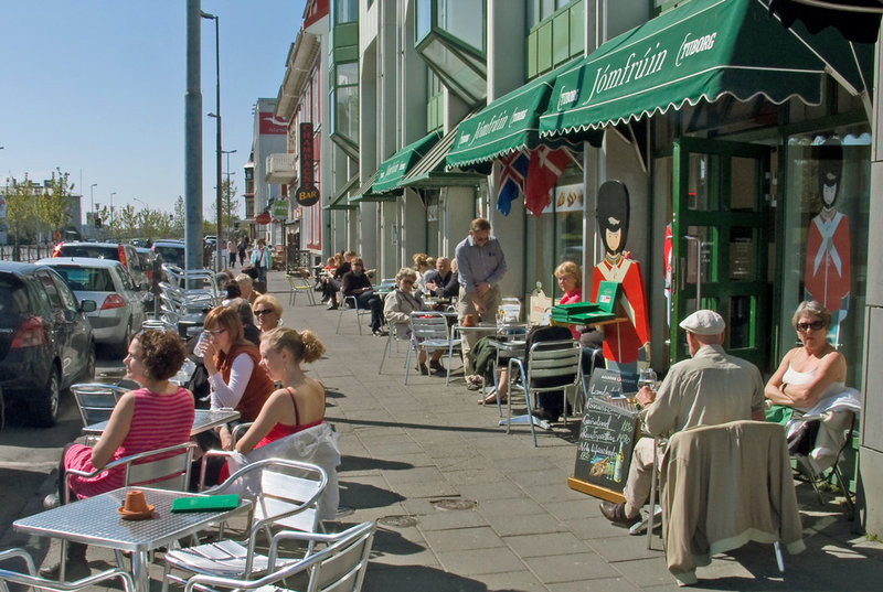Streetlife in the city center