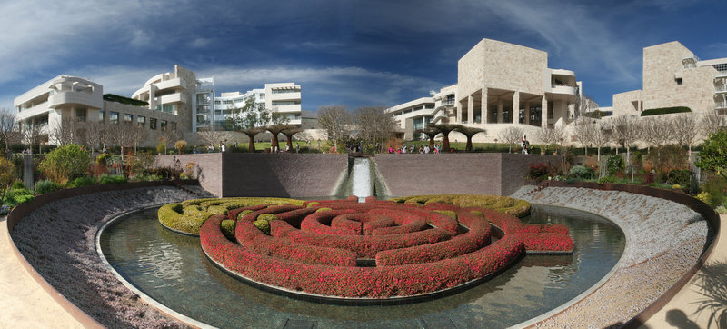 Panorama at the Getty Center