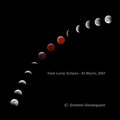 Total Lunar Eclipse 03 MARCH 2007