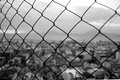Locked in a fence