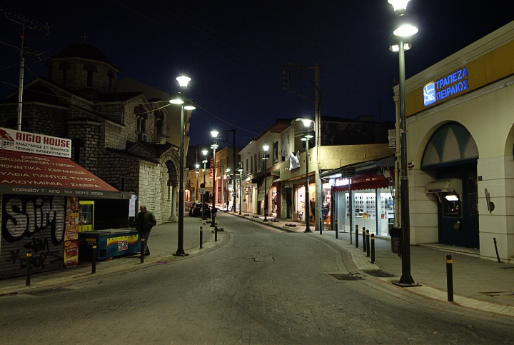 Street at Night (in color)