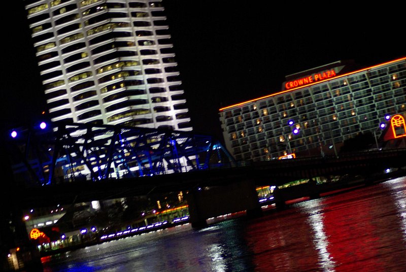 The river at night
