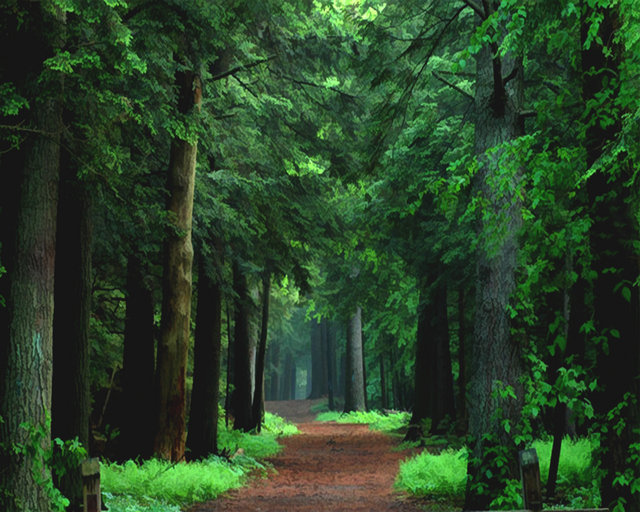A walk in the woods