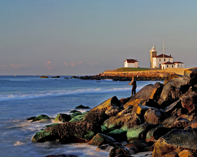 Fishermen at Watch Hill