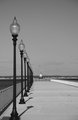 Ft. Tabor Pier - Black & White