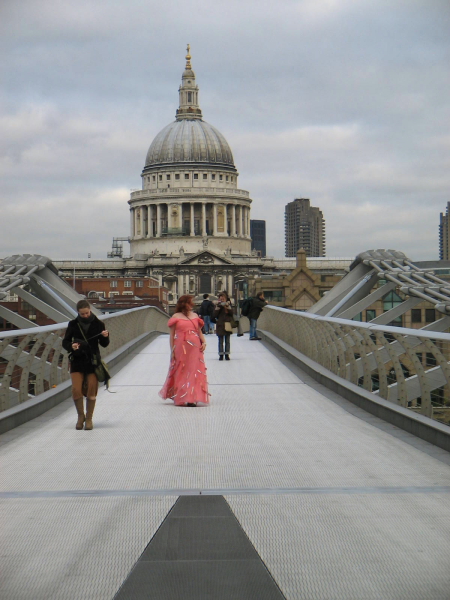 Poetry on the bridge