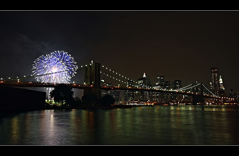 Brooklyn Bridge Fireworks