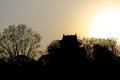 Sun Behind the Castle