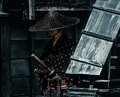 Samurai waiting to strike