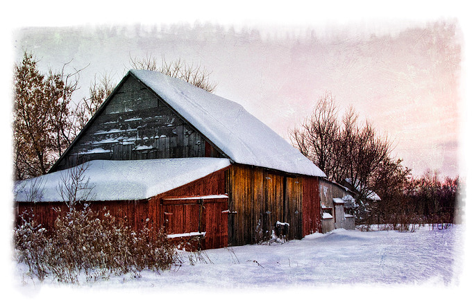 Day-14 Weathered barn